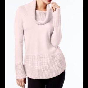 Calvin Klein - XL Cowl Neck Pink Sweater